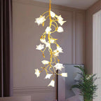 Ezra Flower Crystal Branch Chandelier