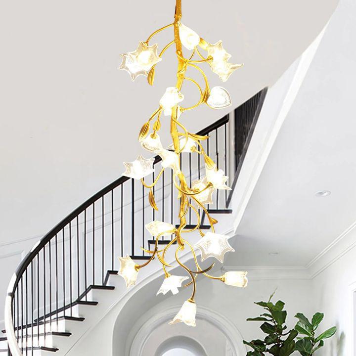 Ezra Flower Crystal Branch Chandelier