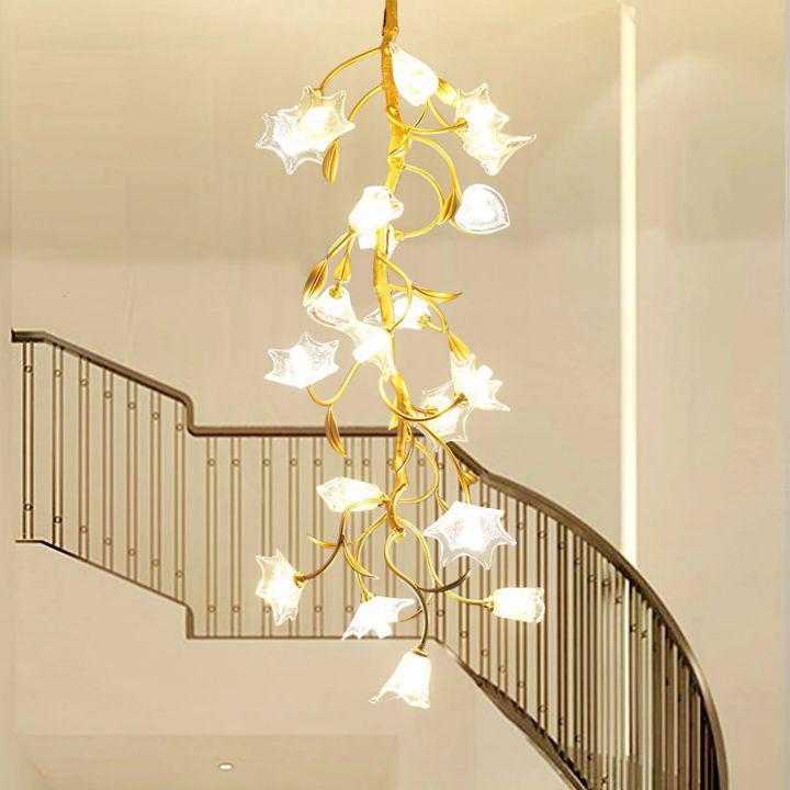 Ezra Flower Crystal Branch Chandelier