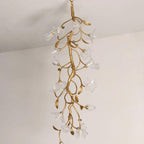 Ezra Flower Crystal Branch Chandelier