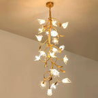 Ezra Flower Crystal Branch Chandelier