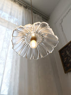 Flower Glass Swag Lights