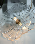 Flower Glass Swag Lights