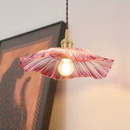 Flower Glass Swag Lights