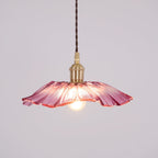 Flower Glass Swag Lights