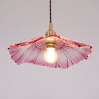 Flower Glass Swag Lights