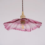 Flower Glass Swag Lights