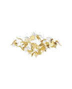 Galaxy Flying Leaves Meteor Shower Crystal Spiral Chandelier