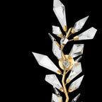Addison 58-InchGold&silver Crystal Sconce