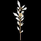 Addison 58-InchGold&silver Crystal Sconce
