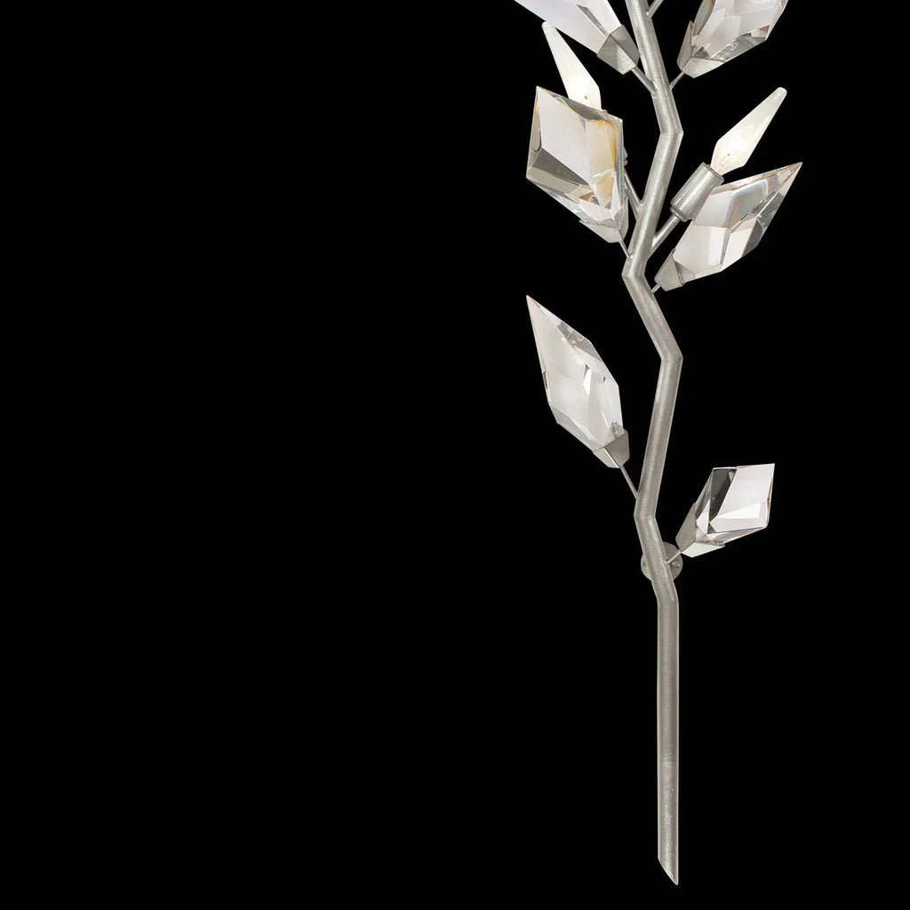 Addison 58-InchGold&silver Crystal Sconce