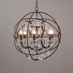 Foucault Single Orb Pendant Lamp