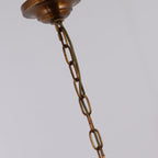 Franklin Amber Chandelier