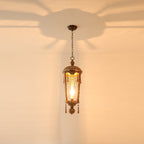 French Woodcarving Lantern Pendant Lamp