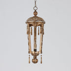 French Woodcarving Lantern Pendant Lamp