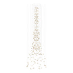 Galaxy Frosted Petals Frozen Chandelier