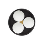 Glaze Large Flush Mount GADFC02 detail view