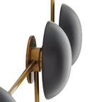 Glaze Sculptural Wall Sconce GADWC03 detail view