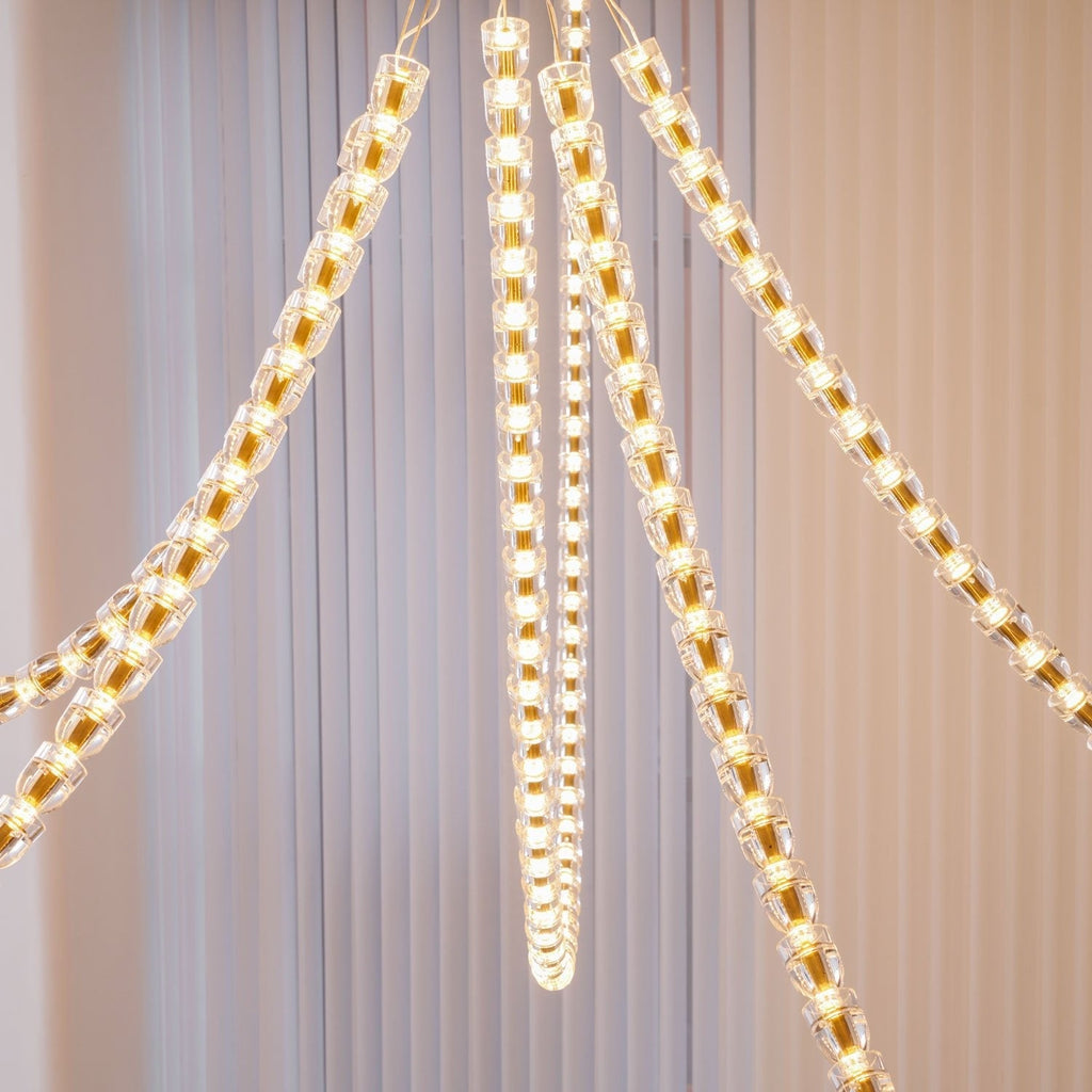 Gabriel Gold Crystal Chandelier