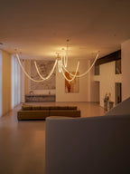 Gabriel Gold Crystal Chandelier