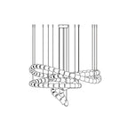 Gabriel Chrome Crystal Chandelier