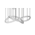 Gabriel Gold Crystal Chandelier