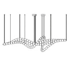 Gabriel Chrome Crystal Chandelier