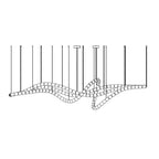 Gabriel Chrome Crystal Chandelier