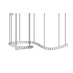 Gabriel Chrome Crystal Chandelier