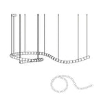 Gabriel Chrome Crystal Chandelier