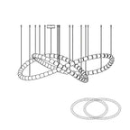Gabriel Chrome Crystal Chandelier