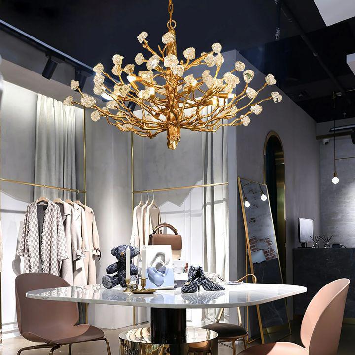 Noda Crystal Branch Chandelier
