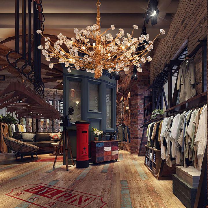 Noda Crystal Branch Chandelier
