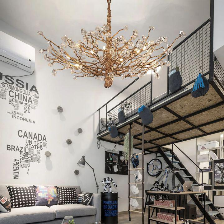 Noda Crystal Branch Chandelier