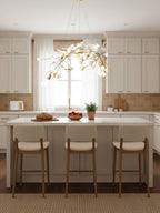 Gingko Ceramic Branch Chandelier A