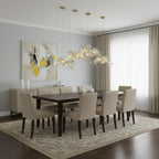 Gingko Ceramic Branch Chandelier C