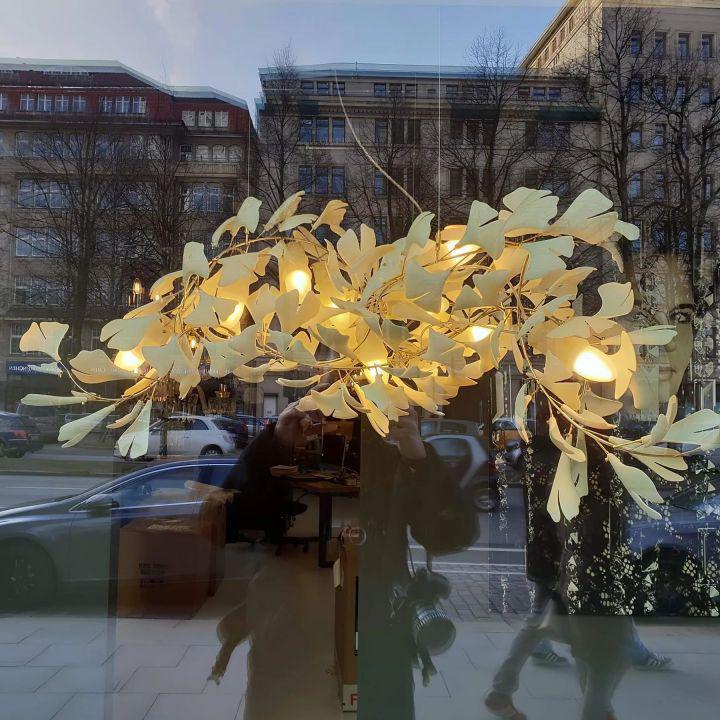 Ginkgo Luxury Branch Chandelier Style G
