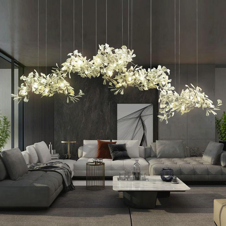 Ginkgo Luxury Branch Chandelier Style H