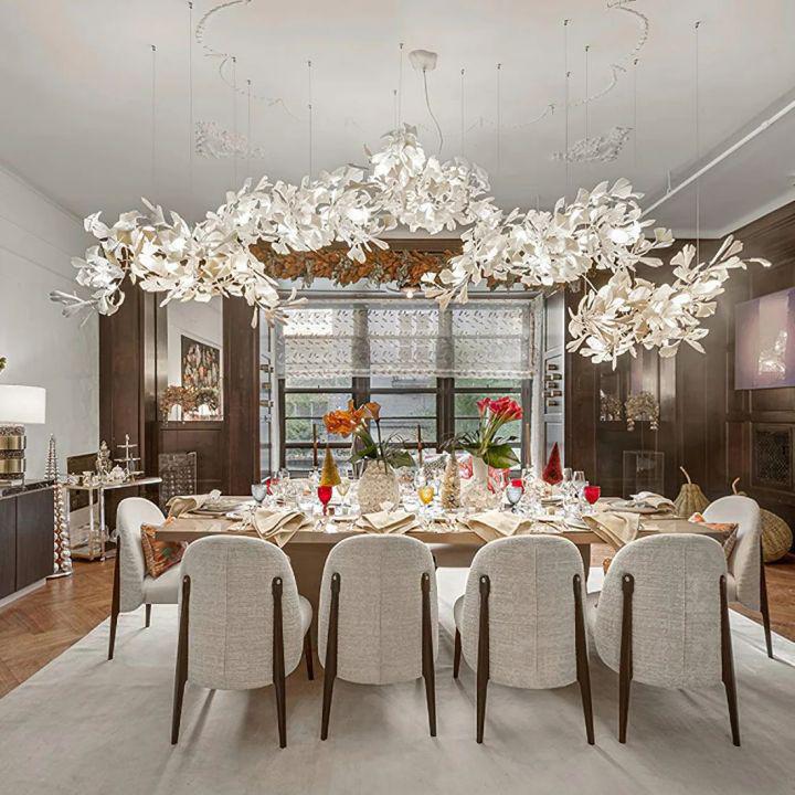 Ginkgo Luxury Branch Chandelier Style H