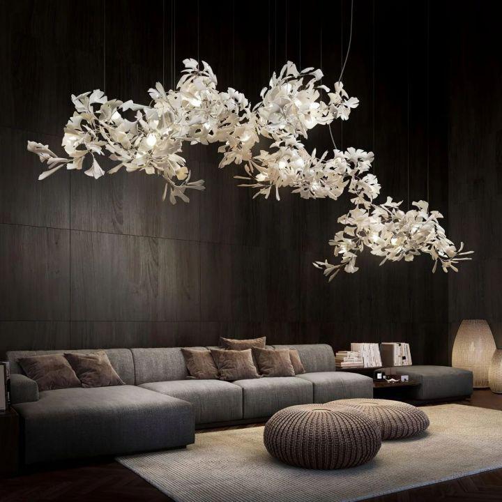 Ginkgo Luxury Branch Chandelier Style H