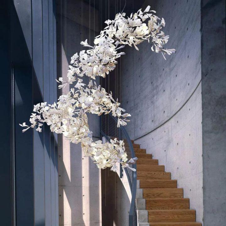 Ginkgo Luxury Branch Chandelier Style H