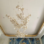 Gingko Ceramic Branch Chandelier A