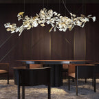 Gingko Ceramic Branch Chandelier A