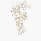 Gingko Ceramic Branch Chandelier Q