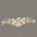 Gingko Ceramic Branch Chandelier Z