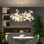 Gingko Ceramic Branch Chandelier Z