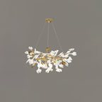 Gingko Ceramic Branch Chandelier Z