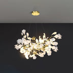 Gingko Ceramic Branch Chandelier Z
