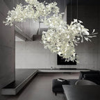Gingko Ceramic Branch Chandelier C