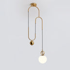 Glass Ball Pendant Lamp